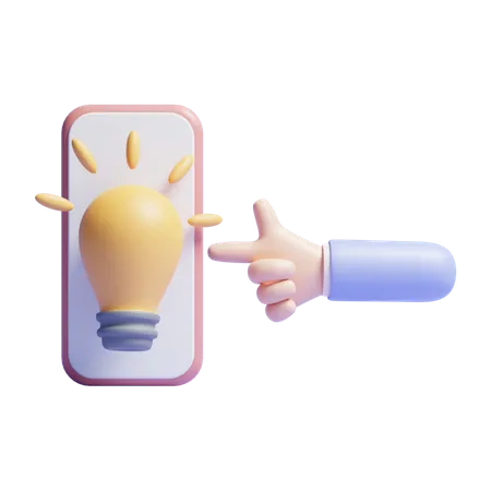 Free Online Idea  3D Icon
