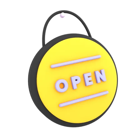 Free 3 D Business Opening Hours Icon E Commerce Illustration 3D Icon
