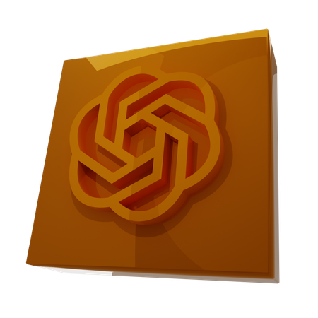 Free Chat de ouro  3D Icon