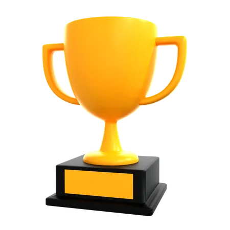 Free Troféu de ouro  3D Icon