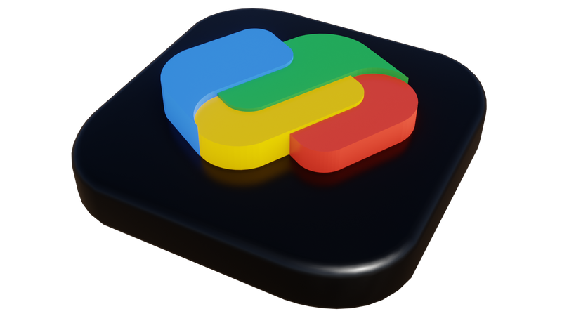 Free Pago de google  3D Icon