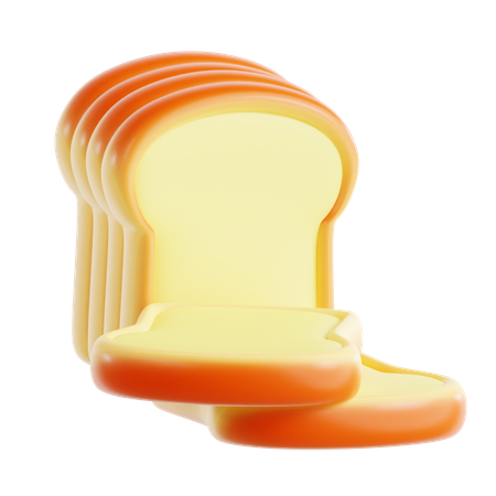 Free Pain de Mie  3D Icon