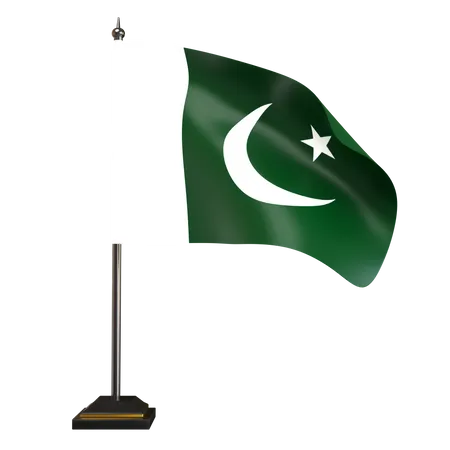 Free Pakistan Flag  3D Flag