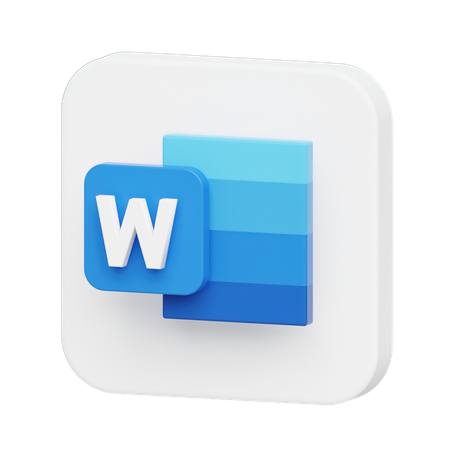 Free Logotipo de la palabra  3D Illustration