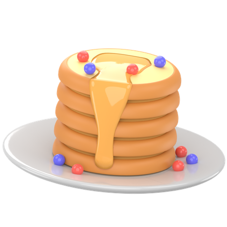 Free Panqueca  3D Icon