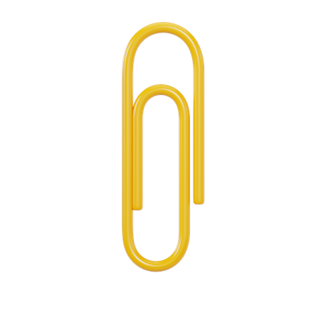 Free Paper Clip  3D Icon