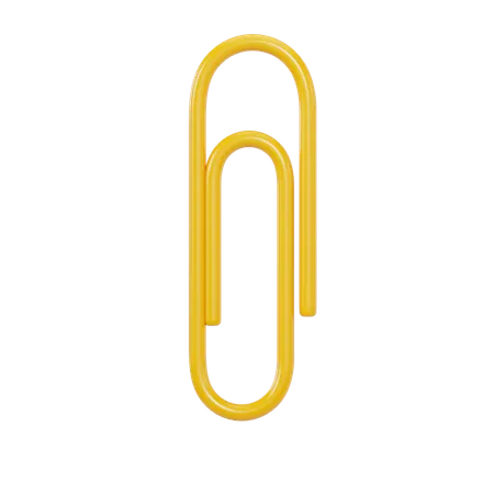 Free Paper Clip  3D Icon