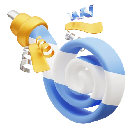 Free Party Blower  3D Icon