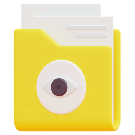 Free Pasta de olhos  3D Icon