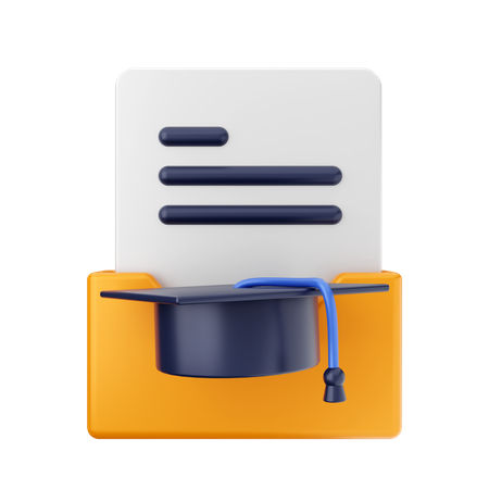 Free Pasta educacional  3D Icon