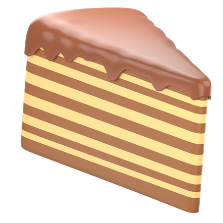 Free Pastel de chocolate  3D Icon