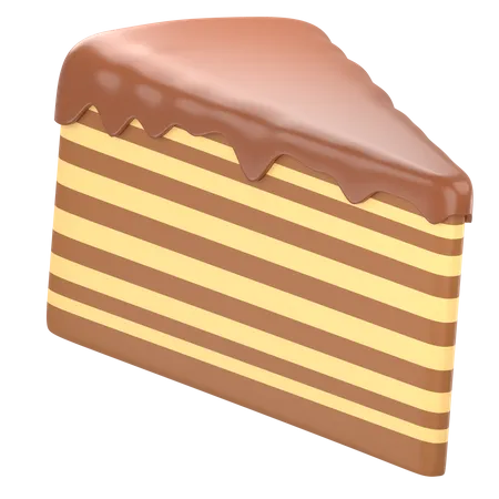 Free Pastel de chocolate  3D Icon
