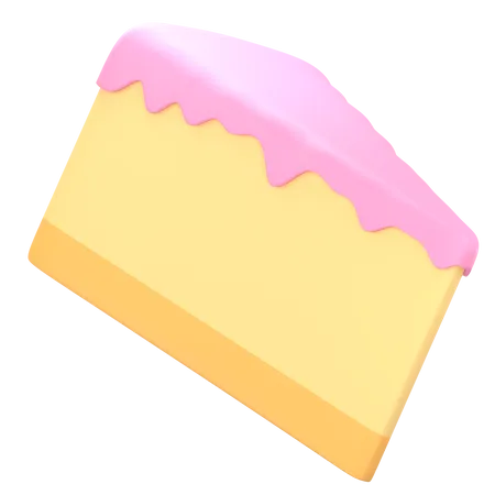 Free Pastel de fresa  3D Icon