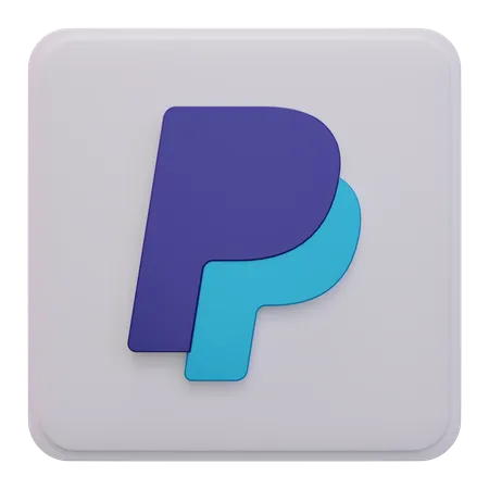 Free Paypall  3D Icon