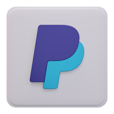 Free Paypall  3D Icon