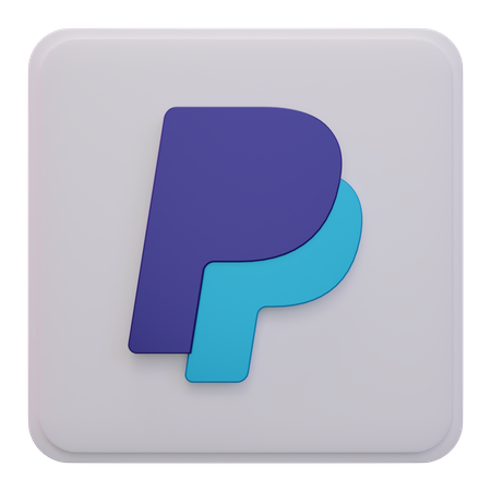 Free Paypall  3D Icon