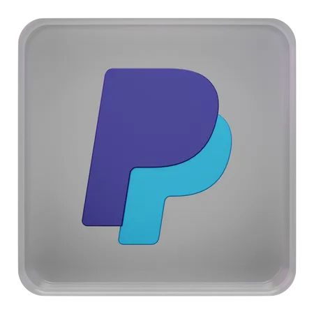 Free Paypall  3D Icon