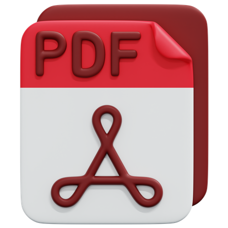Free Pdf File  3D Icon
