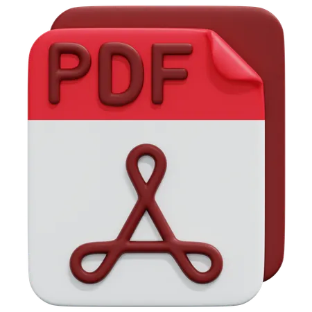 Free Pdf File  3D Icon