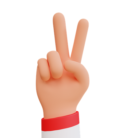 Free Peace for Indonesian  3D Icon