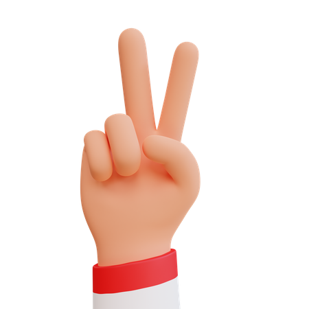 Free Peace for Indonesian  3D Icon