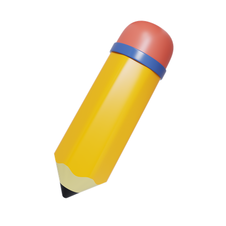 Free Pencil  3D Icon