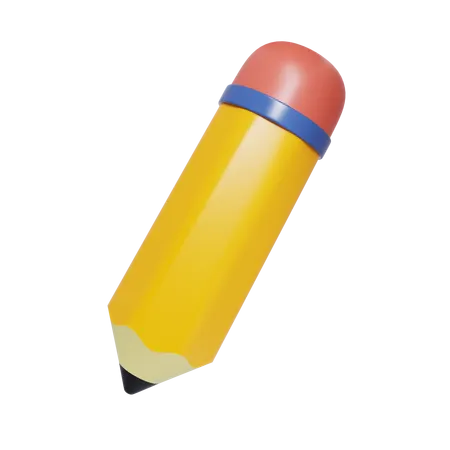 Free Pencil  3D Icon