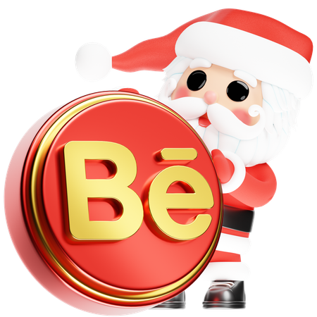 Free Père Noël Calus avec Behance de Noël  3D Icon