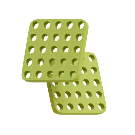 Free Perforierter Cracker  3D Icon