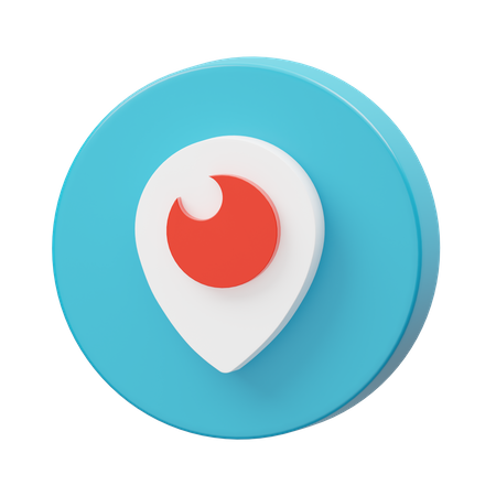 Free Periscope  3D Logo