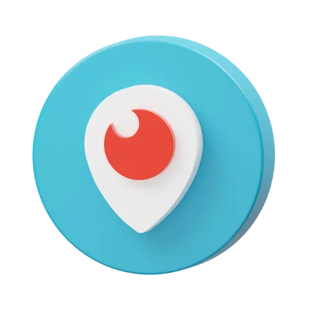 Free Periscope  3D Logo