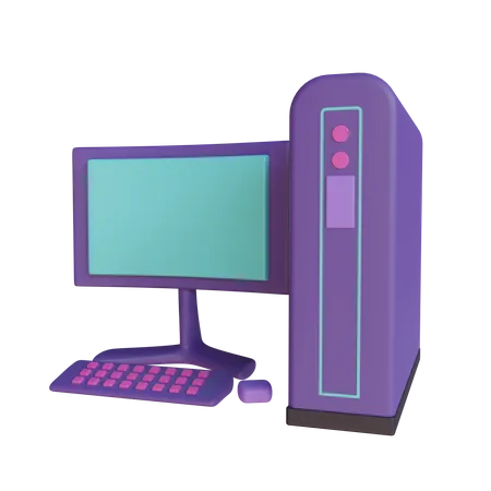 Free Personal Computer  3D Illustration