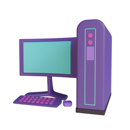 Free Personal Computer  3D Illustration