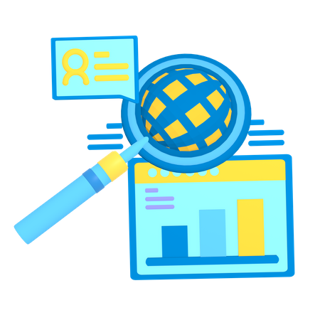 Free Pesquisa de dados  3D Icon