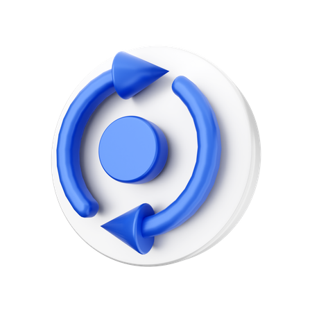 Free Pfeil aktualisieren  3D Icon