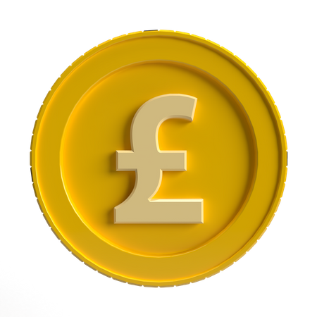 Free Pfund-Sterling-Münzen  3D Icon