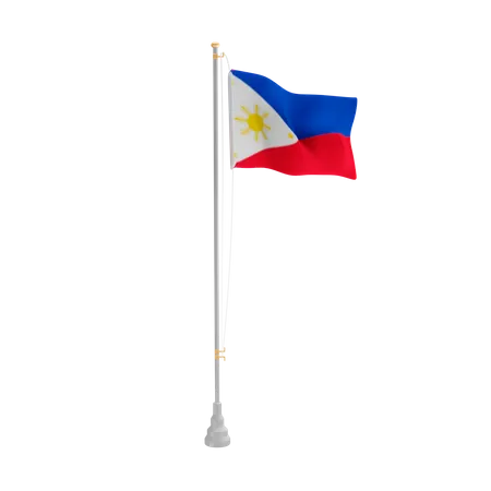 Free Philippinisch  3D Flag