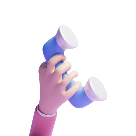 Free Phone Call  3D Icon