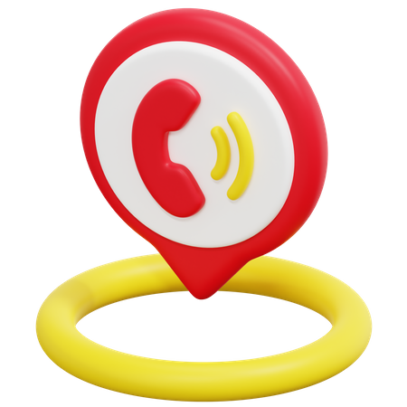 Free Phone Location  3D Icon