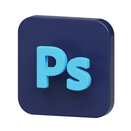 Free Logotipo de photoshop  3D Logo