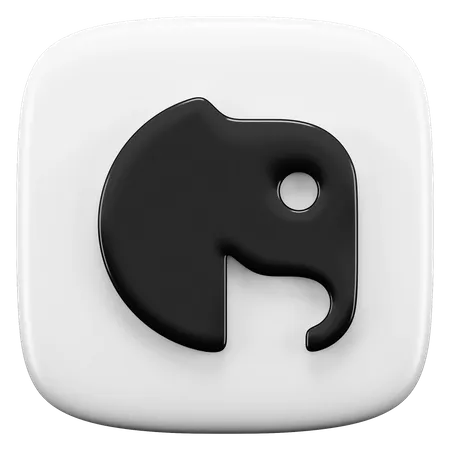 Free Elefante php  3D Icon