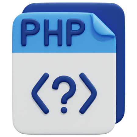 Free Php File  3D Icon