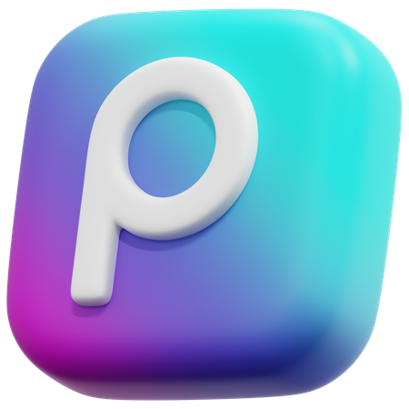 Free Picsart  3D Icon