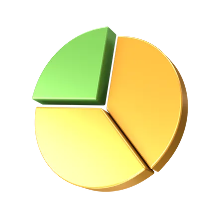 Free Pie Chart  3D Icon