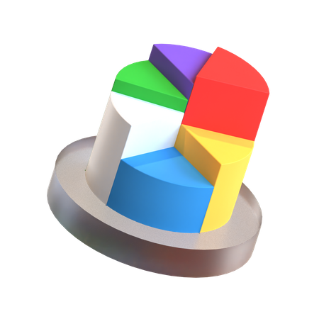 Free Pie Chart  3D Icon