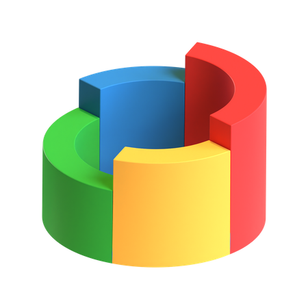 Free Pie Chart  3D Icon