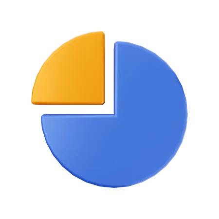 Free Pie Chart  3D Illustration