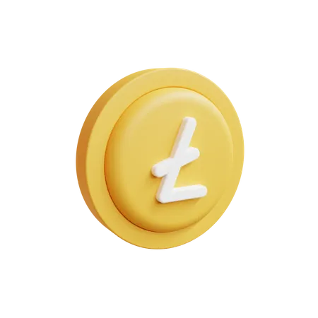 Free Pièce de monnaie légère  3D Icon