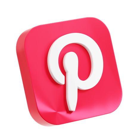 Free Pinterest  3D Icon