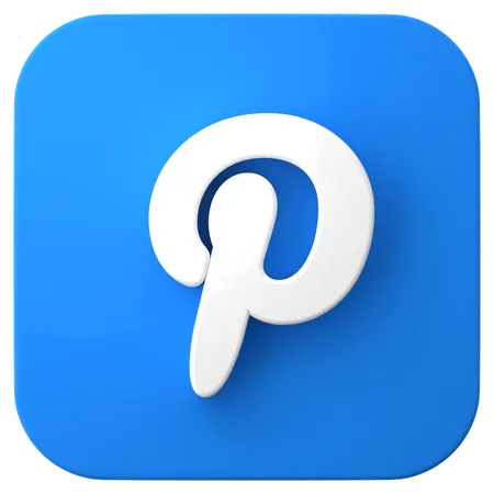 Free Pinterest  3D Icon